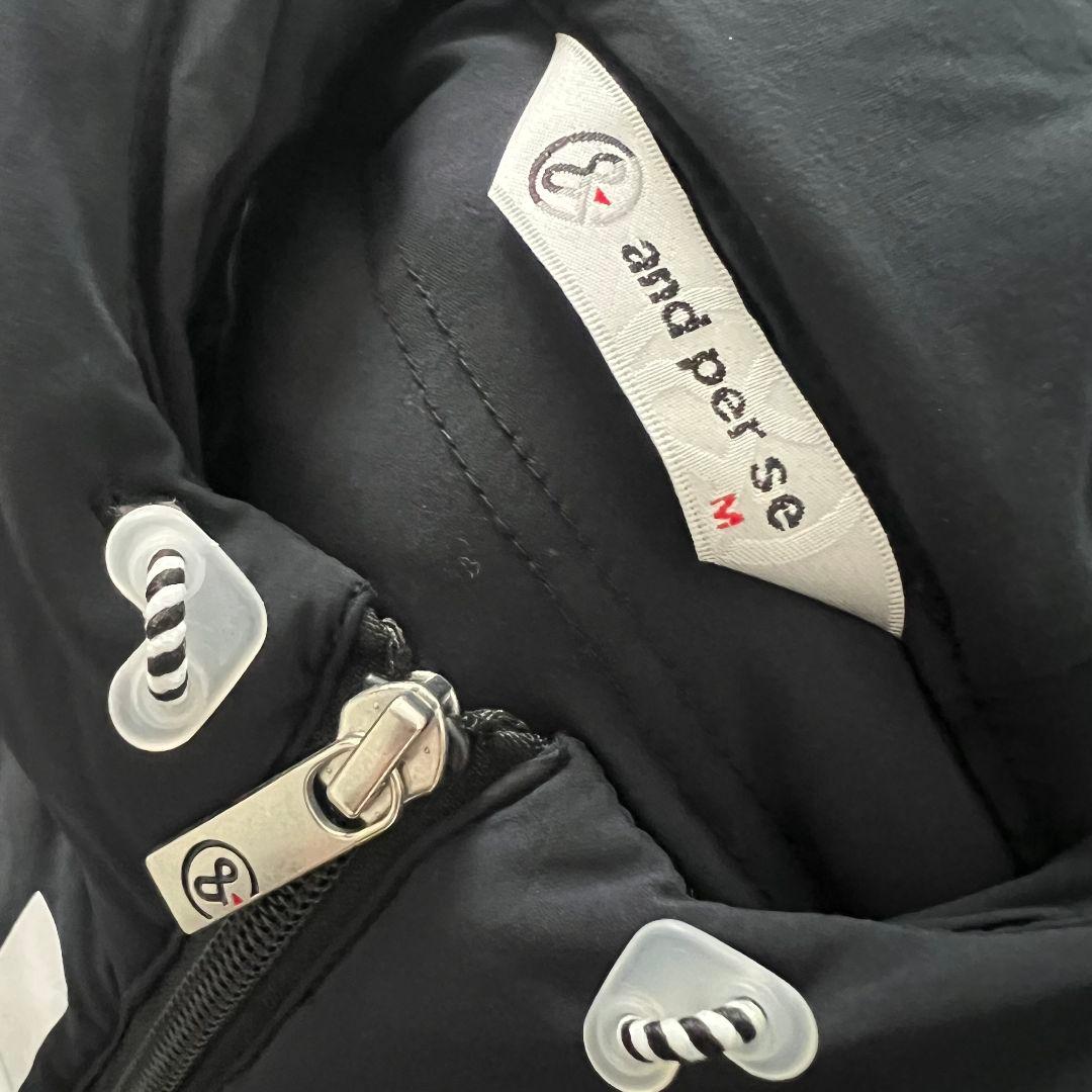 and per se アンパスィ　ダウンジャケット　ベスト　レディース　中綿入り