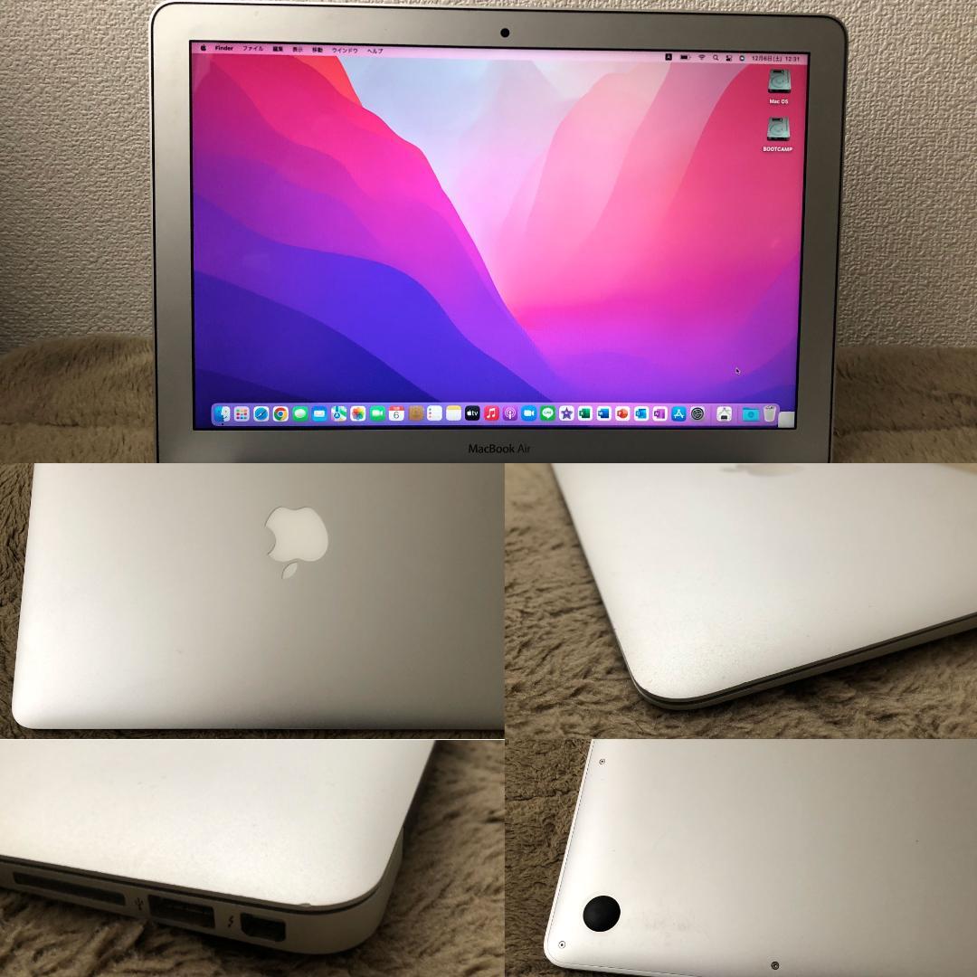 MacBook本体 Early2015/i7/256 MacBookAir Office Win11