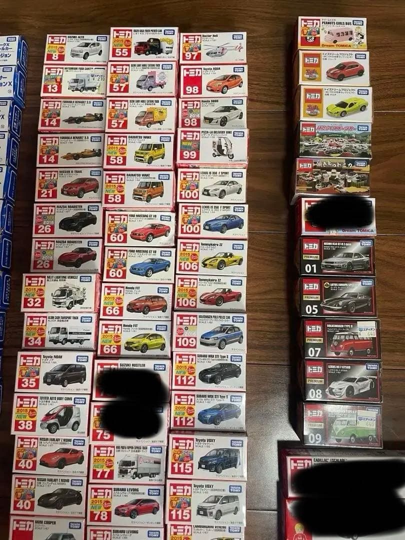トミカ 201台！　絶版、廃盤、非売品含む！引退品！