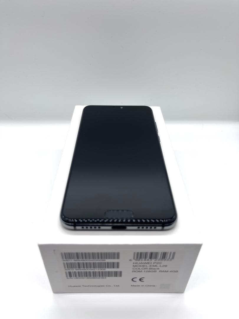 【美品】HUAWEI P20 eml-l29 ミッドナイトブルー