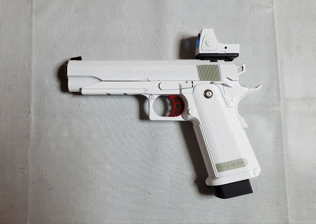 新品　東京マルイ　ハイキャパ　ホワイト　5.1　DOR　カスタム　改修品　10禁