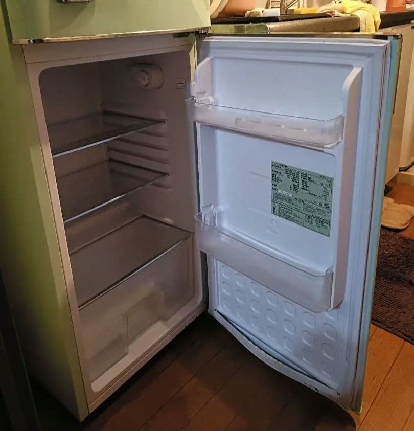 レトロ ミントグリーン 冷蔵庫 キャンセル不可！