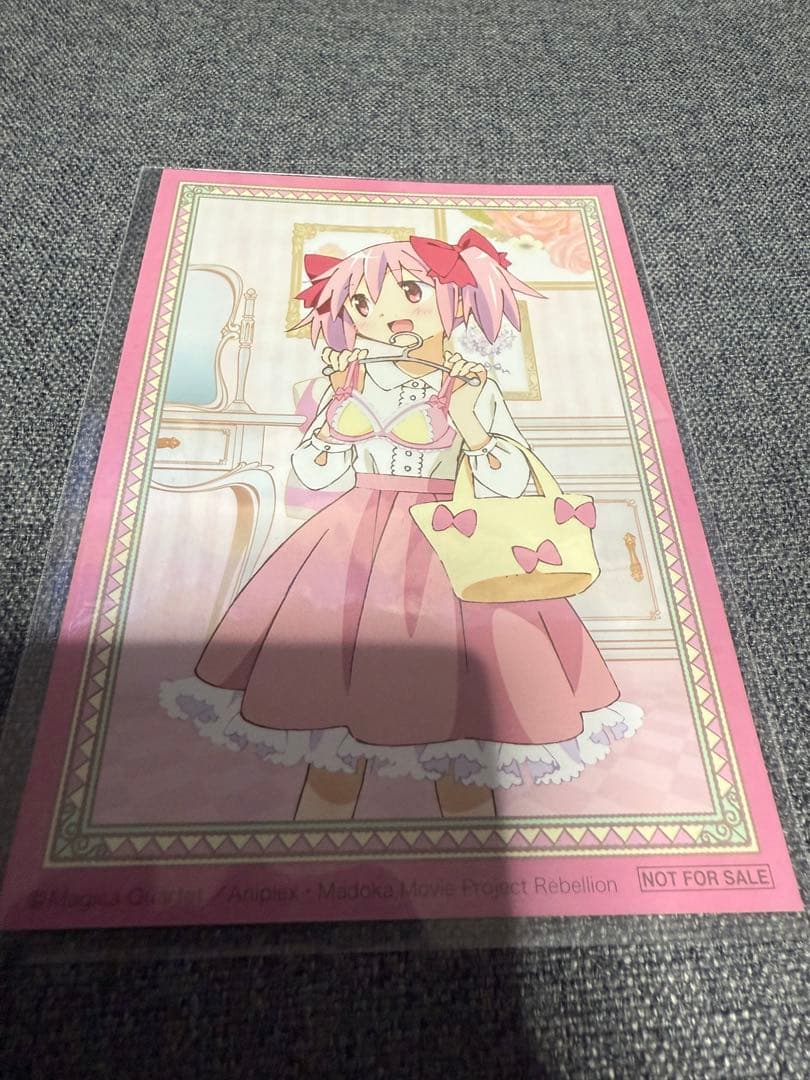 魔法少女まどかマギカ コラボランジェリー 鹿目まどか 特典ブロマイド