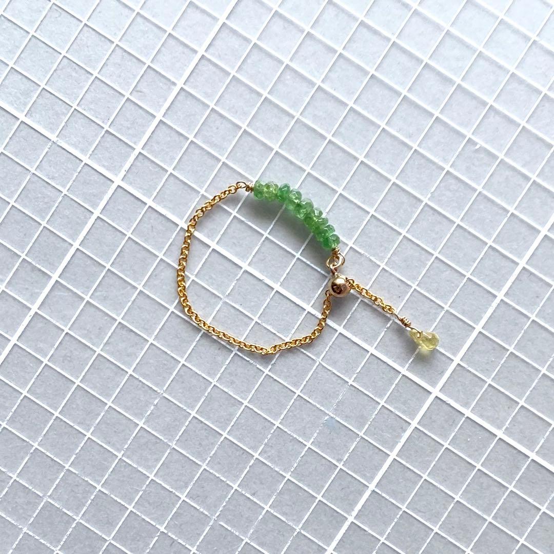 ツァボライト チェーンリング 14kgf 他2点