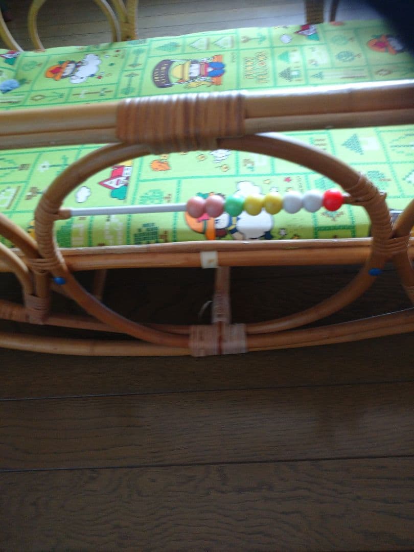 昭和レトロ家具　レトロポップなゆりかご