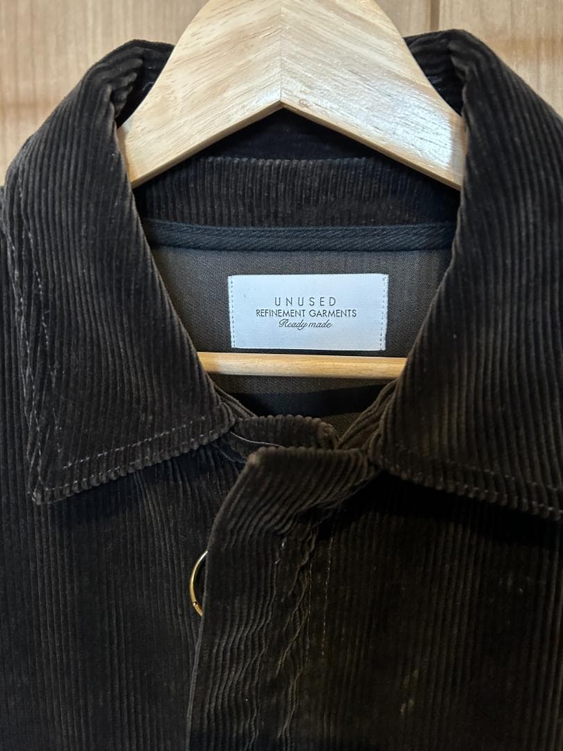 UNUSED アンユーズド Corduroy Jacket Black