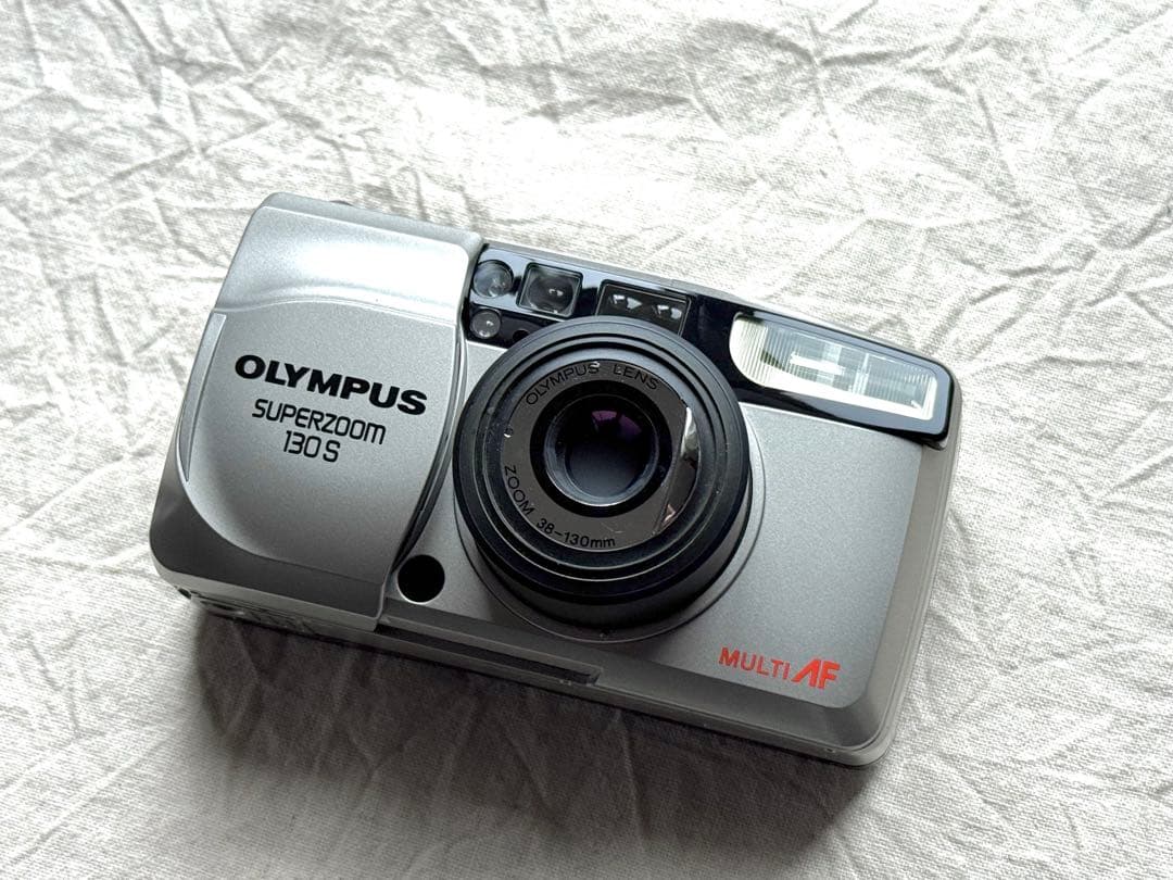 ⌘完動品！ 電池付き、作例あり！ OLYMPUS SUPERZOOM 130S⌘