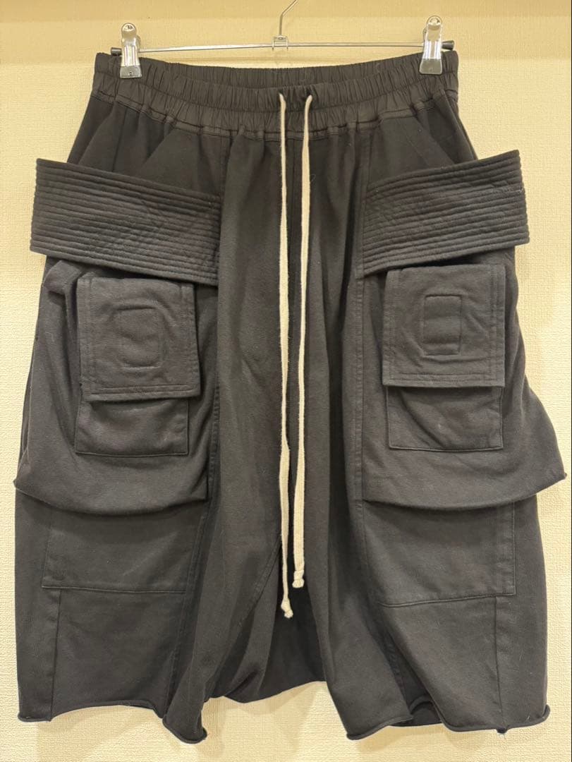 RICKOWENSDRKSHDW 25SS クリーチカーゴサルエルショートパンツ