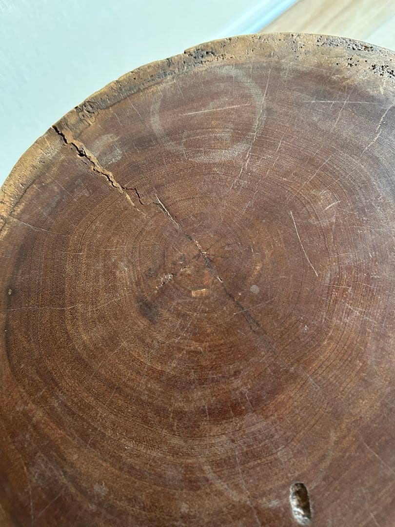 スツール　天然木