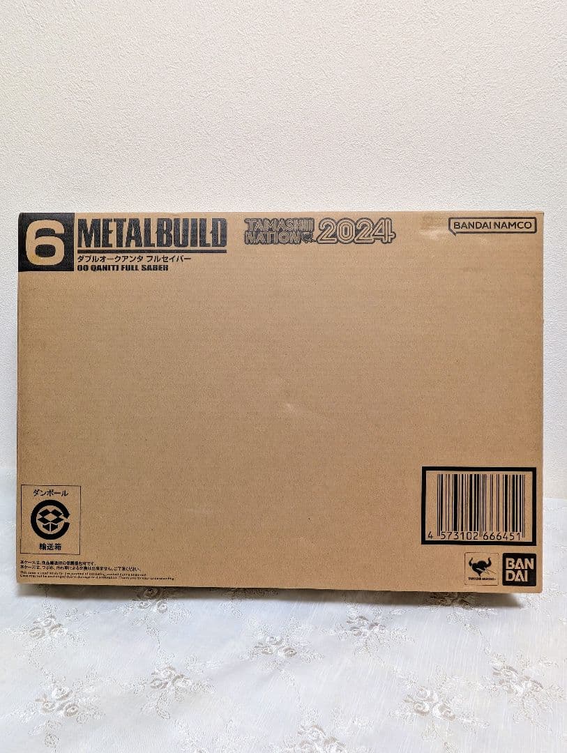 新品未開封★メタルビルド　ダブルオークアンタ　フルセイバー