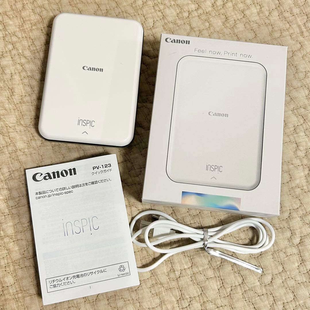 Canon iNSPIC PV-123 GDゴールド ポータブルプリンター