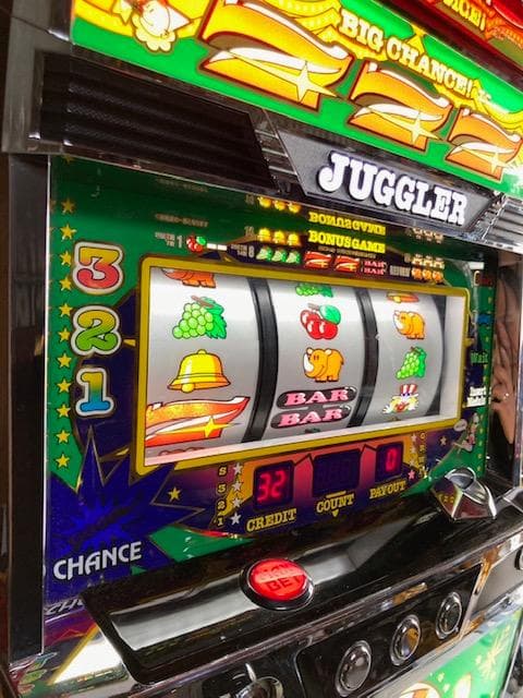 パチスロ実機　SアイムジャグラーEX-TP緑　不要機ボリューム調整付