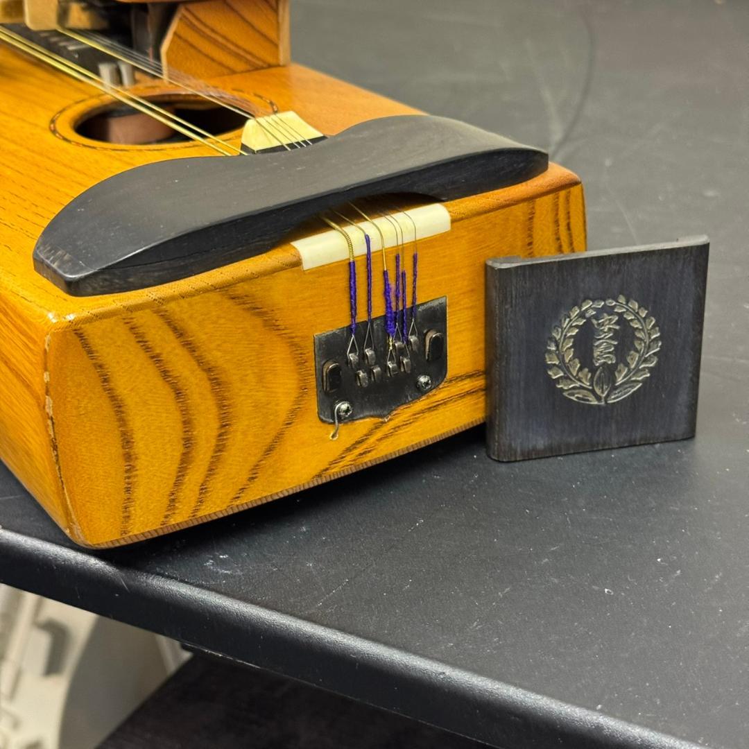 ミ*♪様 ☆全音　ZENON　大正琴　響宴　欅製　高級大正琴　電気　エレキ　大正