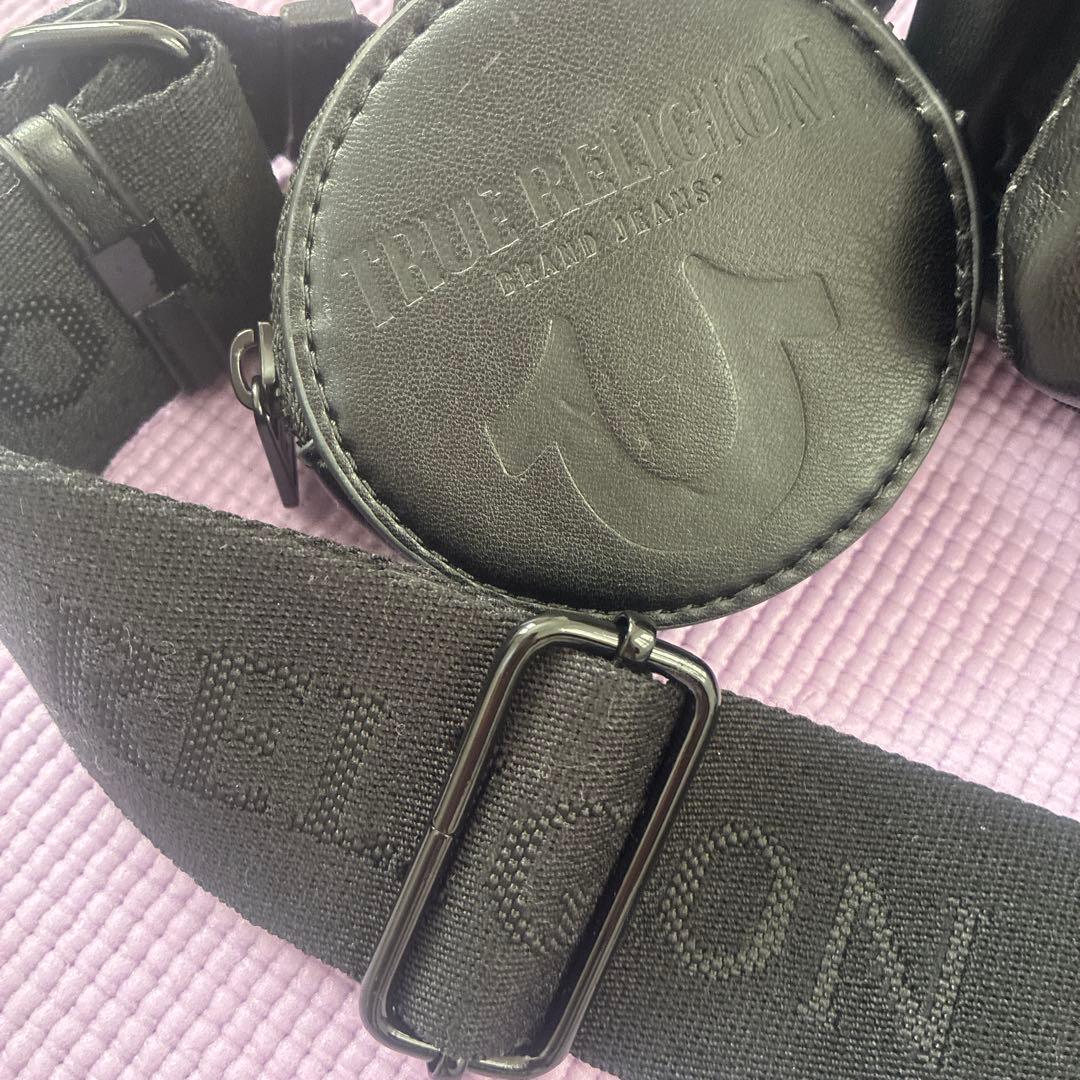 TRUE RELIGION ショルダーバッグ　BLACK