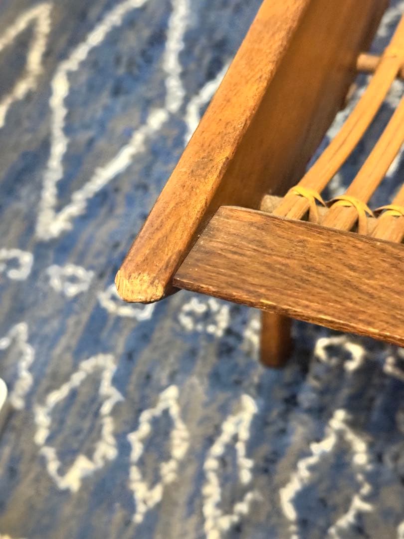 オールドマルニ maruni 1960年代 マガジンラック 孔雀ロゴ