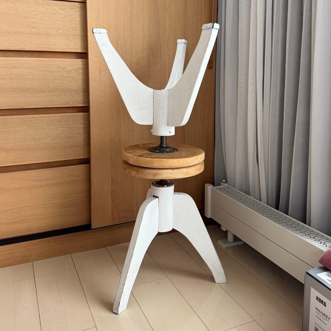 大特価明日〆切　アンティークスツール　仁平古家具店　二脚セット