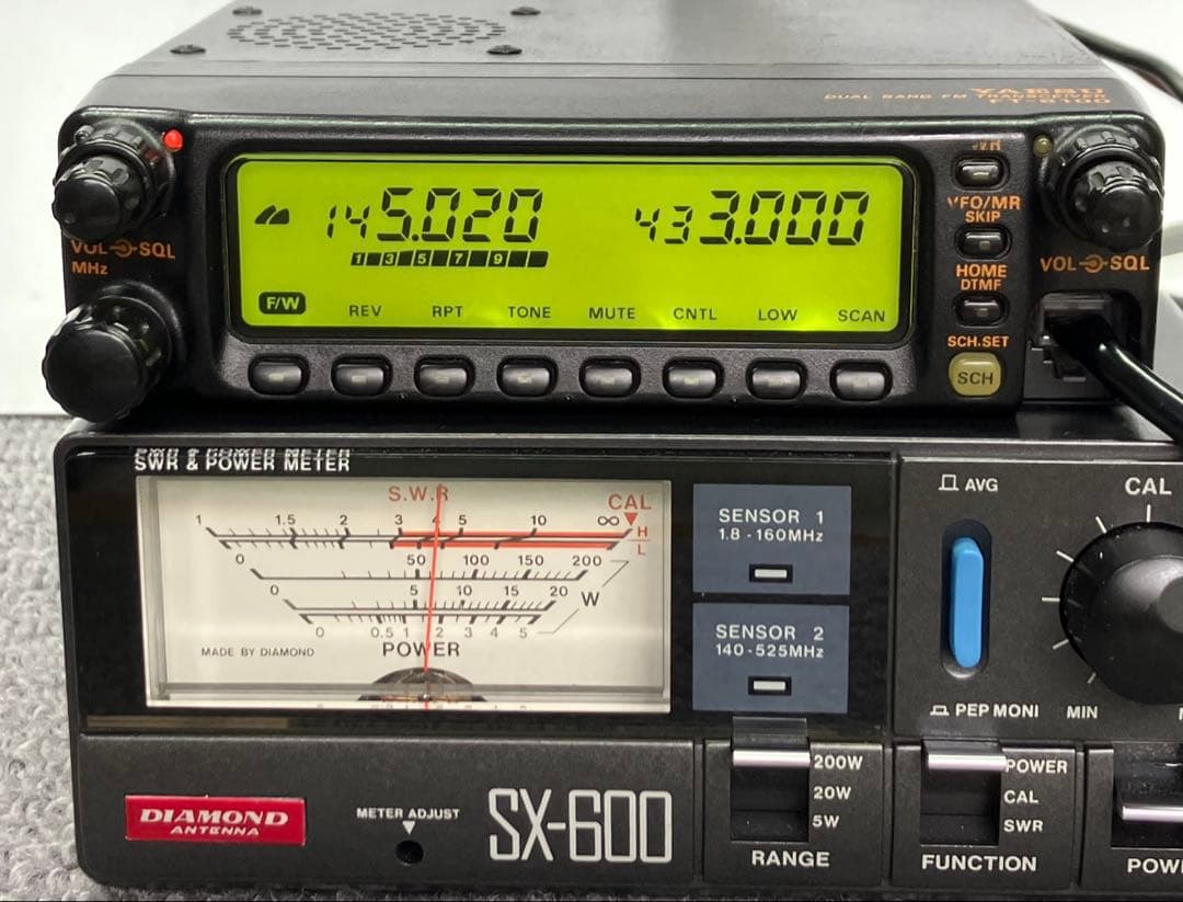 ヤエス FT-8100H 50w アマチュア無線機 アマチュア無線