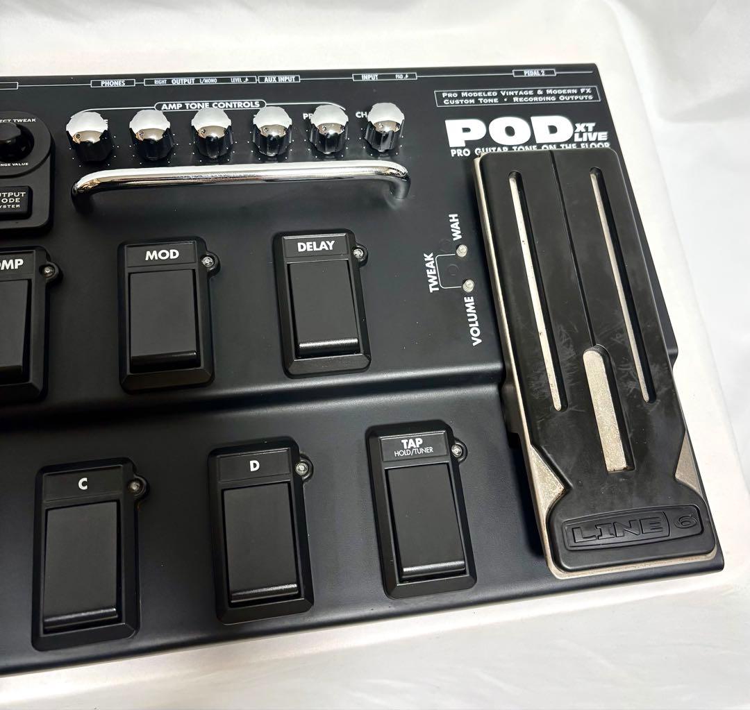 LINE6 マルチエフェクター POD XT LIVE