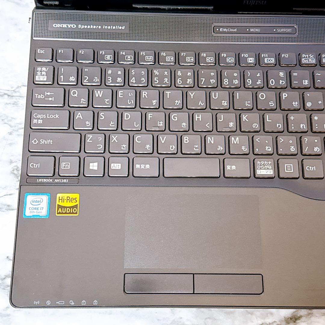 1台限定✨8世代i7＆メモリ8GB/高速SSD✨カメラ 高性能パソコンPC