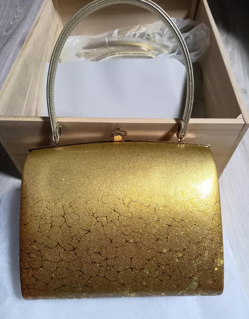 新品☆和装　バッグ&草履　セット　L　24-25cm　本皮