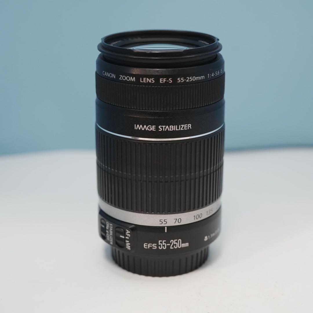 Canon純正 55-250mm 望遠レンズ a4696