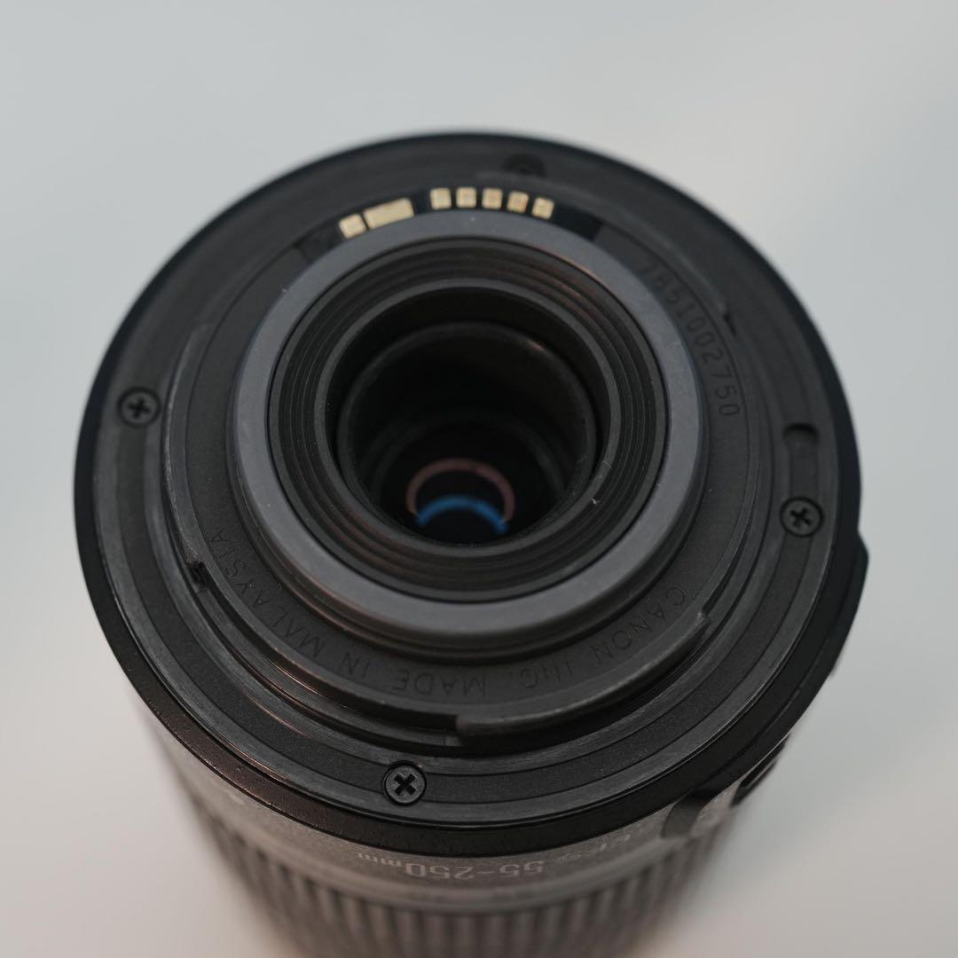 Canon純正 55-250mm 望遠レンズ a4696