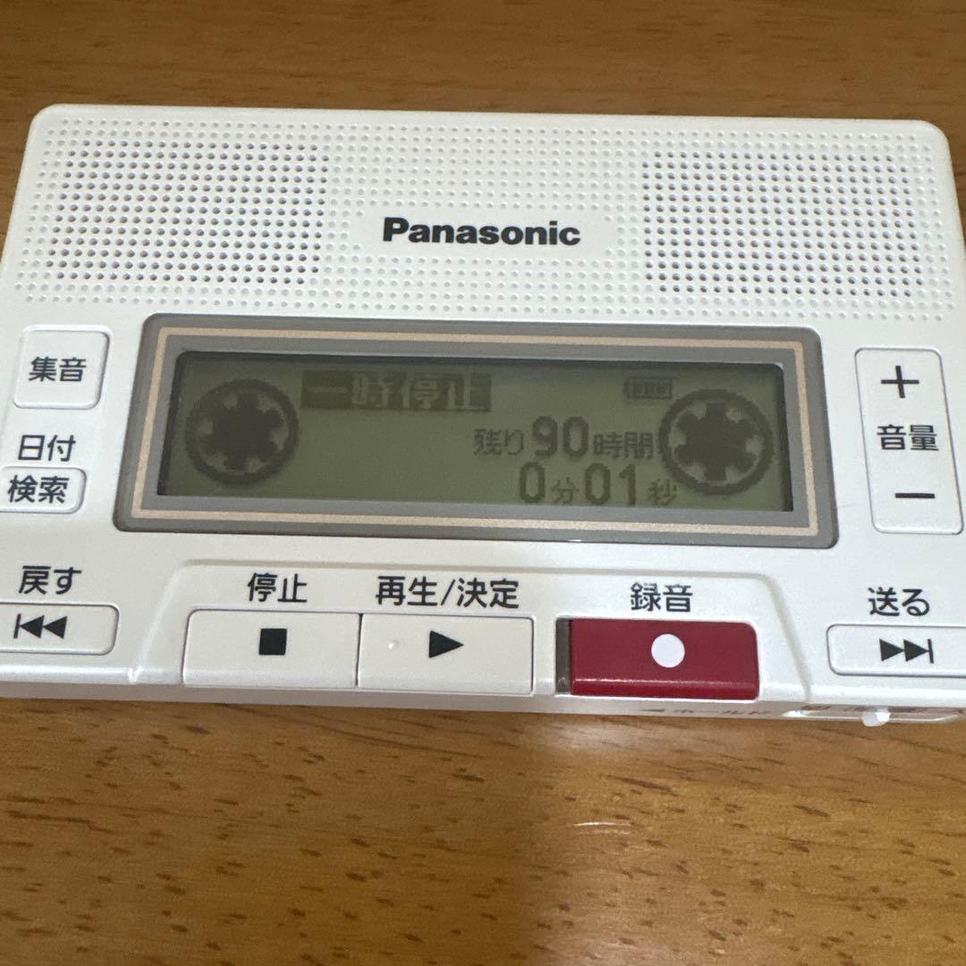 ★動作確認済み Panasonic ICレコーダーRR-SR350 中古品