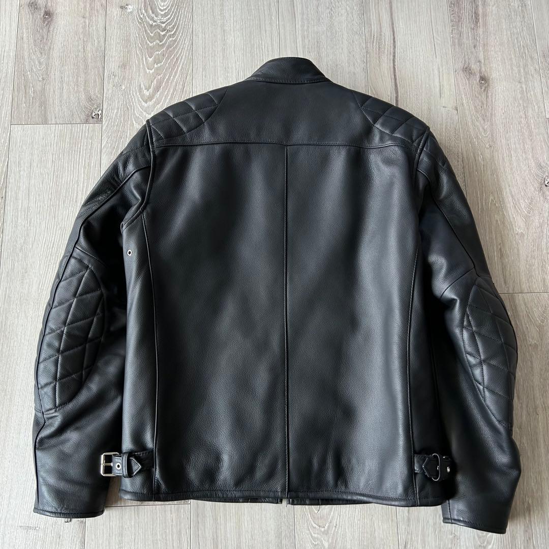 【美品】ALPHA アルファ 59cafe ロッカーズ シングルライダース M黒