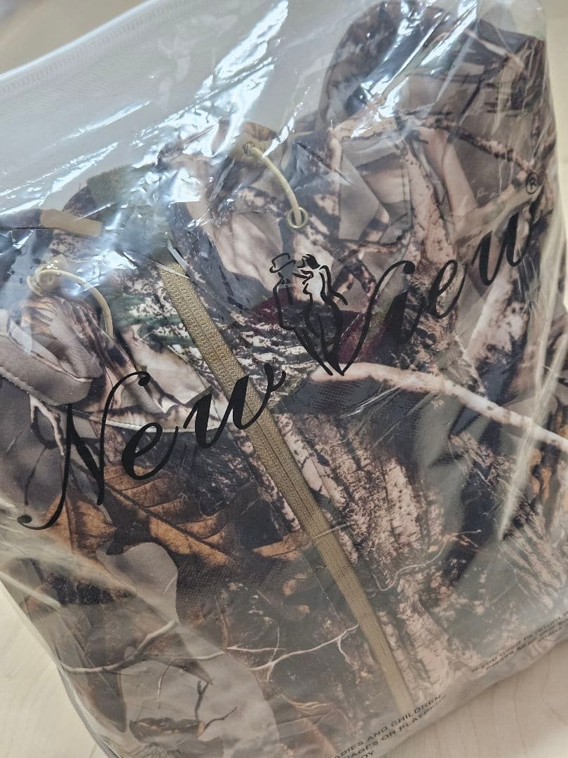 リアルツリー柄 迷彩服 セットアップ 上下セット 冬用ジャンパー サバイバル