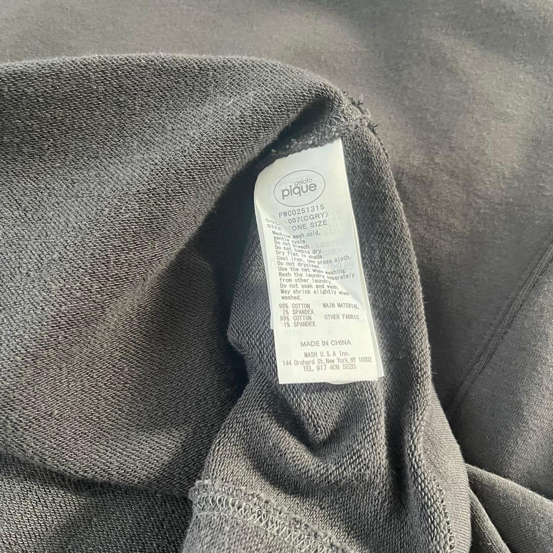 ☆美品☆GELATO PIQUE スウェットワンピース