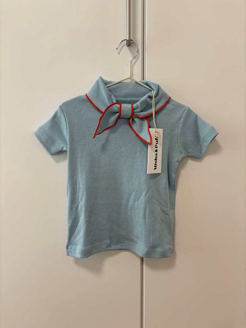 新品　Misha & Puff Scout Tee-Sky 3y