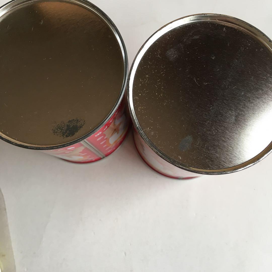 0614　藤原紀香 タカラCANチューハイ ミニ紀香人形、ブリキ缶 2セット