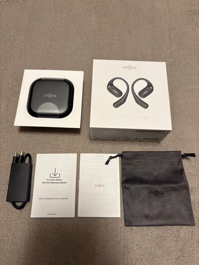 SHOKZ OPENFIT ワイヤレスイヤホン