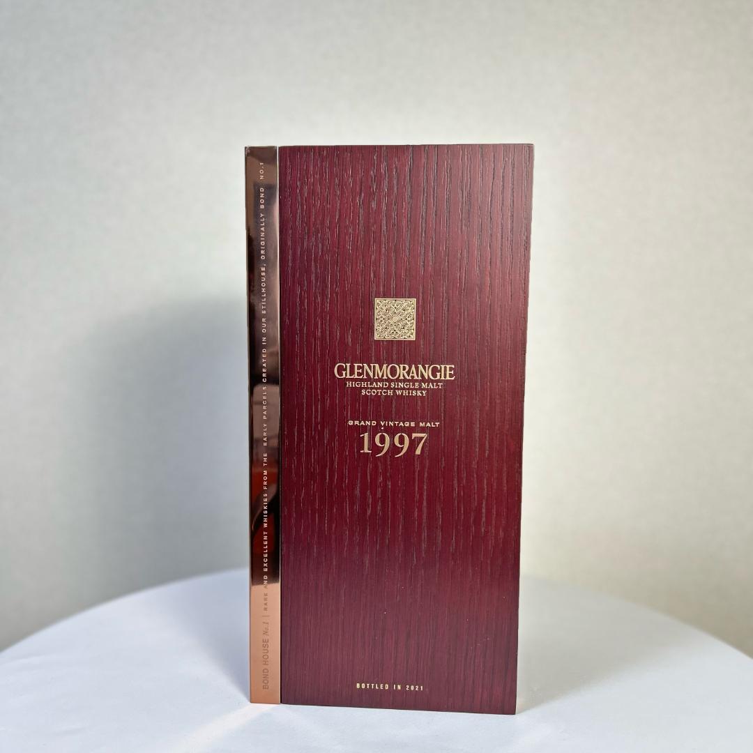 木箱　グレンモーレンジ　1997　空箱　GLENMORANGIE　ヴィンテージ