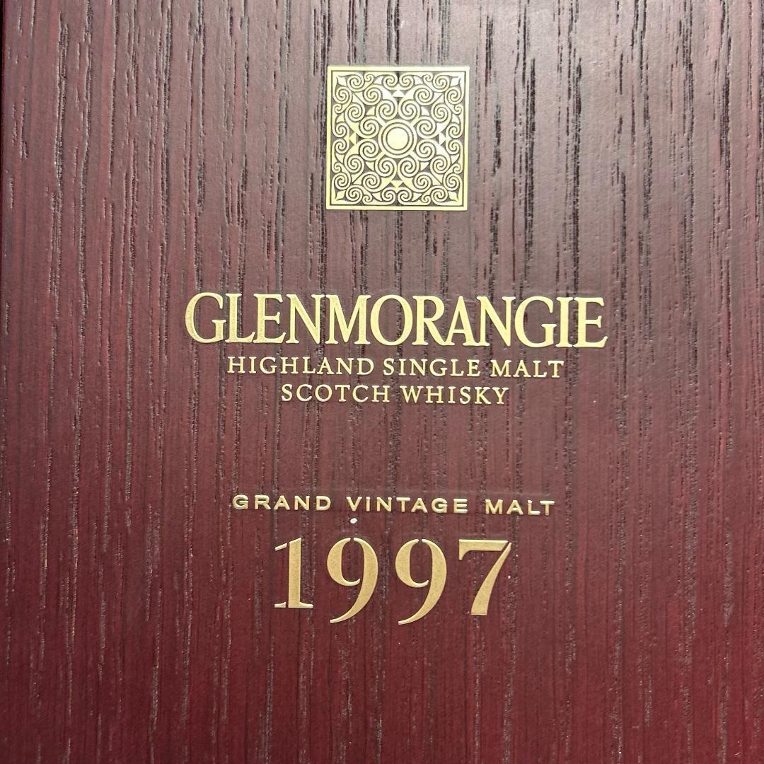 木箱　グレンモーレンジ　1997　空箱　GLENMORANGIE　ヴィンテージ