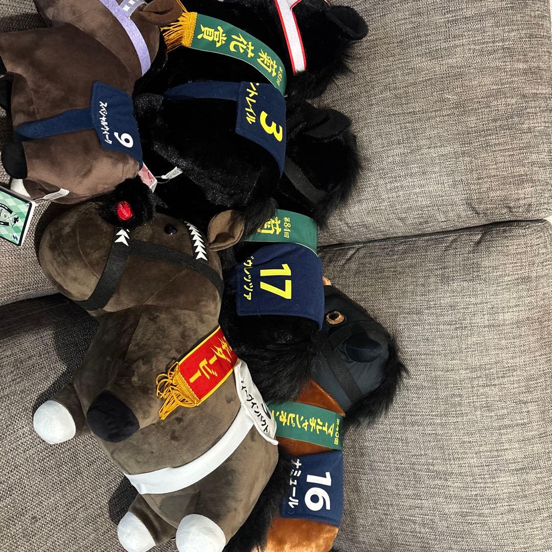 競走馬　ぬいぐるみまとめ売り17頭