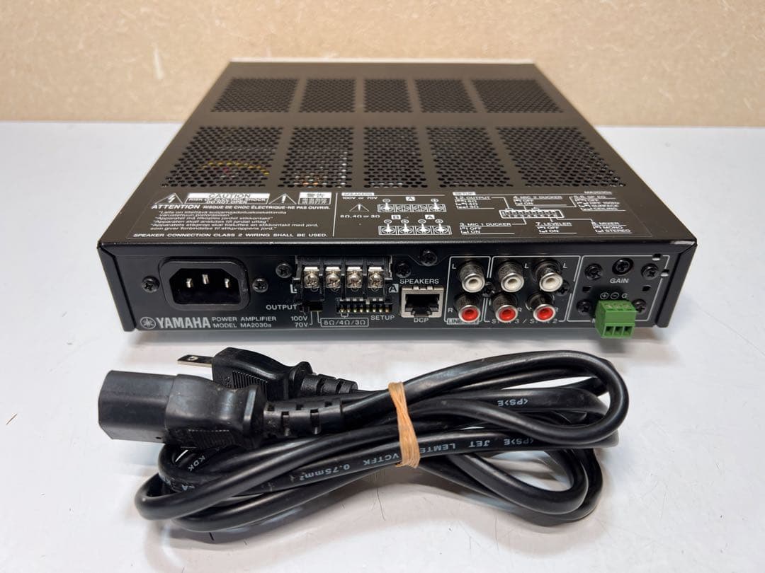 YAMAHA ヤマハ　パワーアンプ MA-2030a