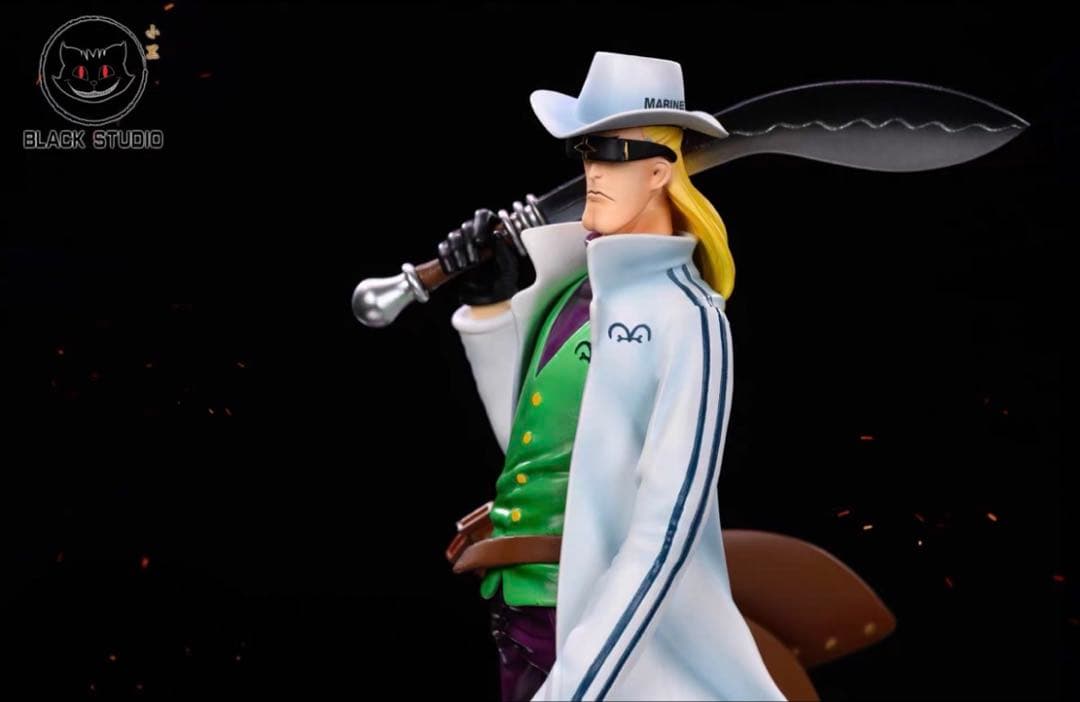 ワンピース コビー ヘルメッポ ガレージキット ガレキ スタチューX①