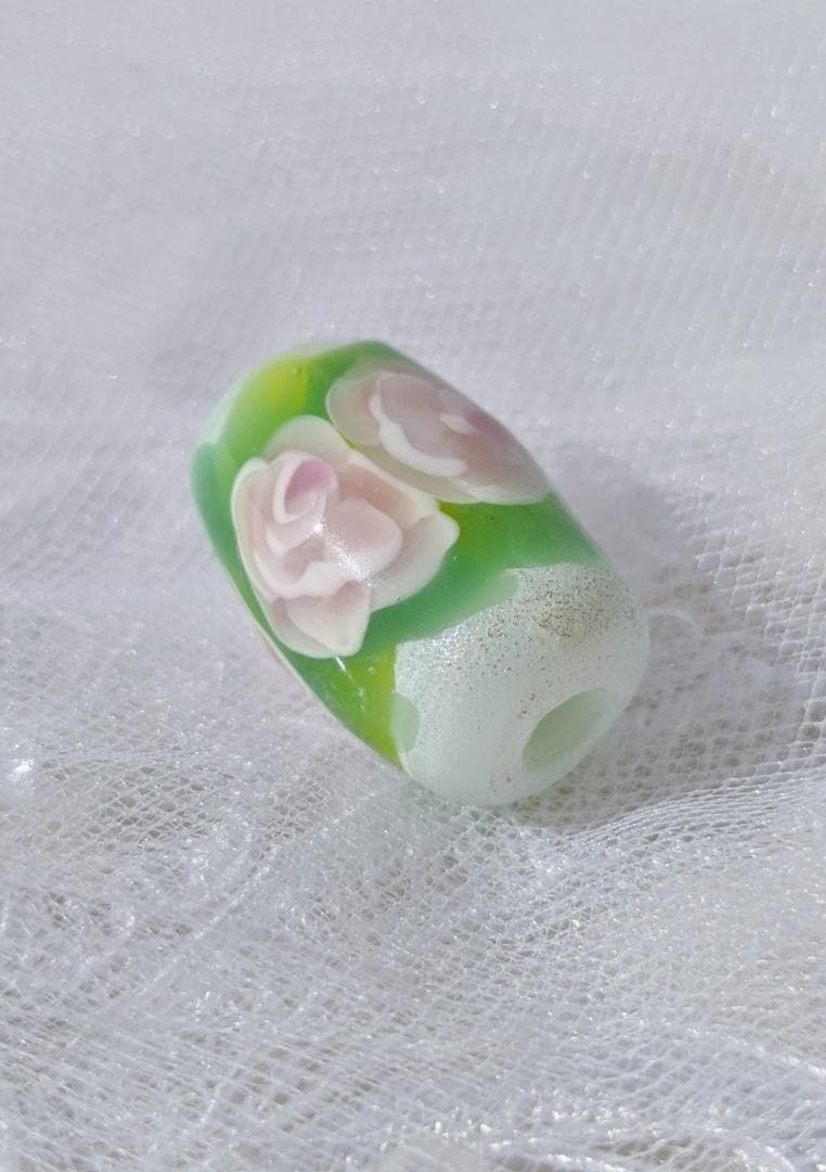 吉田正子トンボ玉（拾壹）　ガラス玉に込めた日本画　和のこころ　癒しの伝統美術