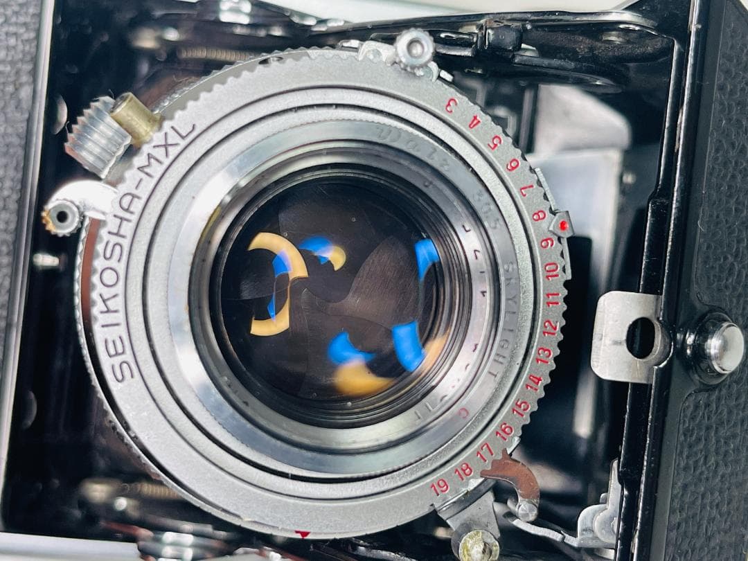 小西六 Konishiroku Pearl IV Hexer 75mm F3.5