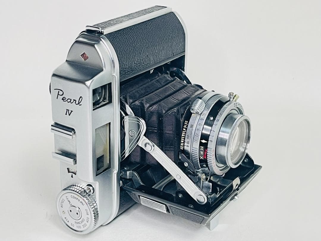 小西六 Konishiroku Pearl IV Hexer 75mm F3.5