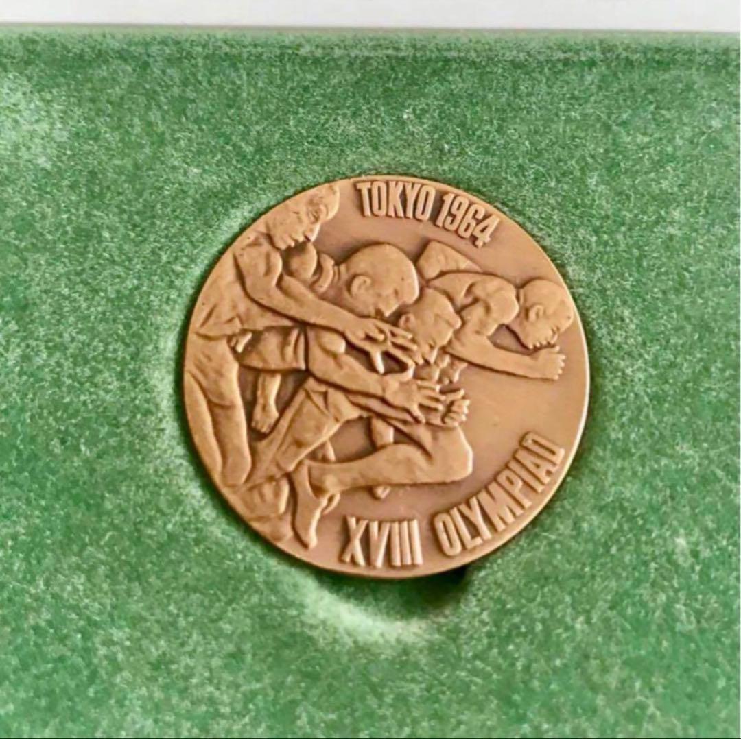 【美品】1964年 東京オリンピック記念 銀メダル・銅メダル ⑨