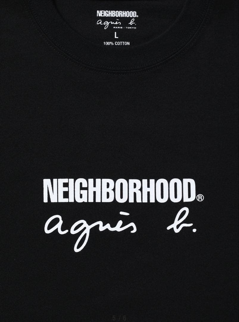 NEIGHBORHOOD NH×AGNES B. . CREWNECK SS-1