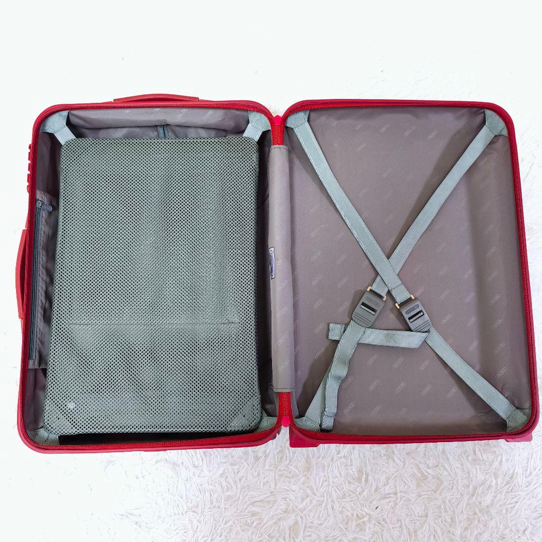 【美品】RIMOWA リモワ サルサ 機内持ち込み スーツケース 2輪 35L赤