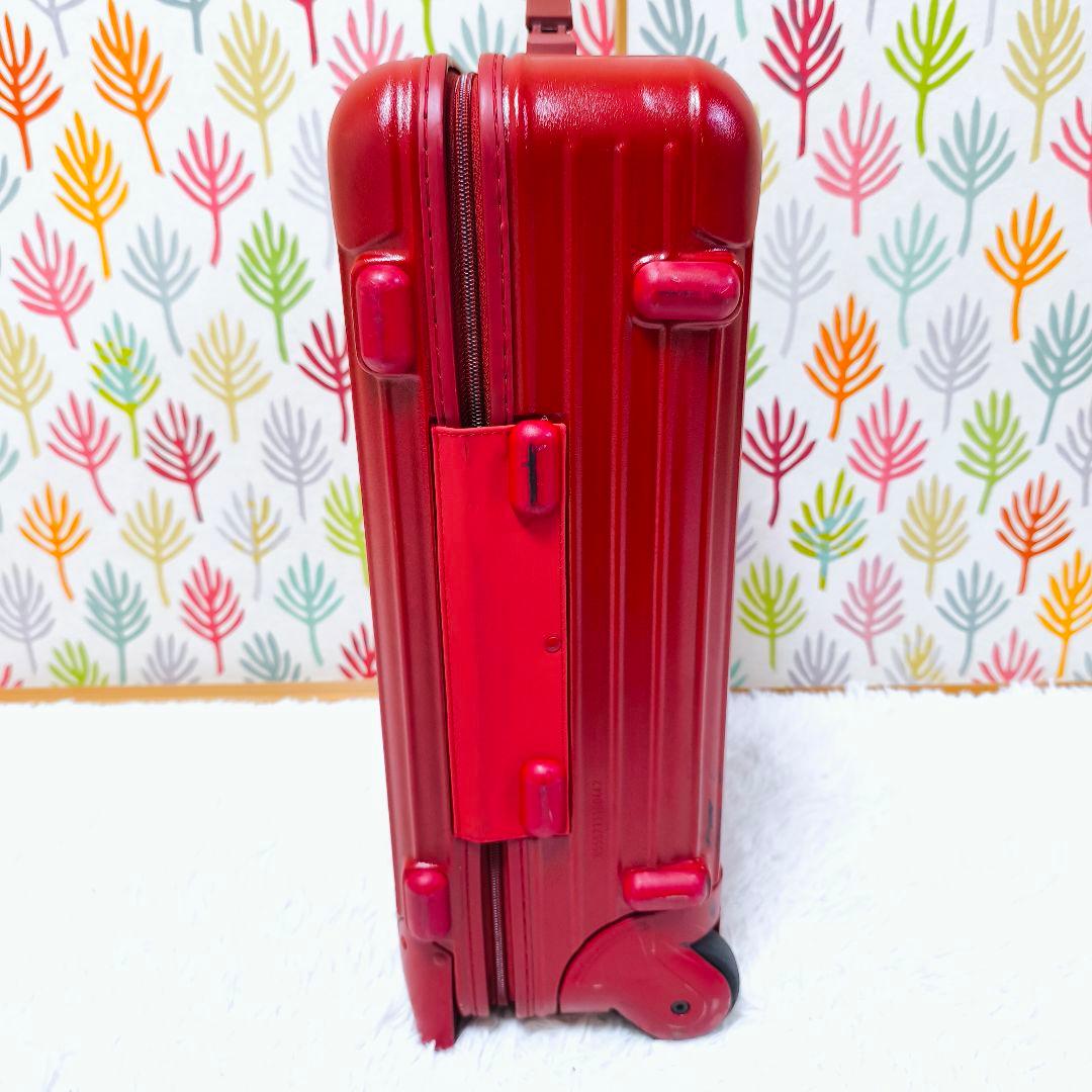 【美品】RIMOWA リモワ サルサ 機内持ち込み スーツケース 2輪 35L赤