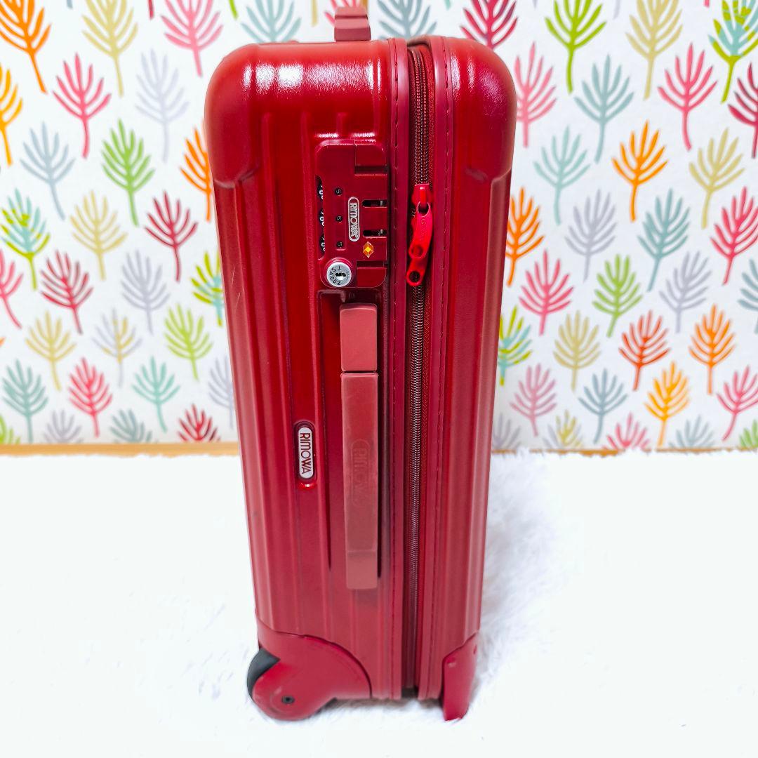 【美品】RIMOWA リモワ サルサ 機内持ち込み スーツケース 2輪 35L赤