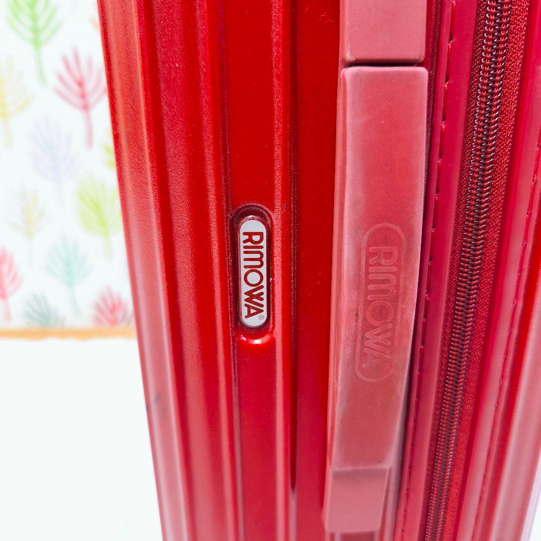 【美品】RIMOWA リモワ サルサ 機内持ち込み スーツケース 2輪 35L赤