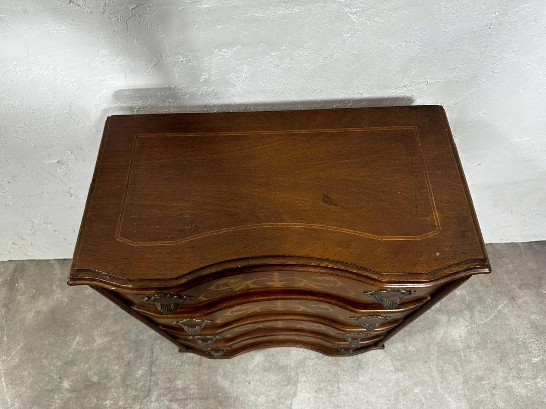 『イタリア製』4段チェスト チェスト サイドボート キャビネット RWche15