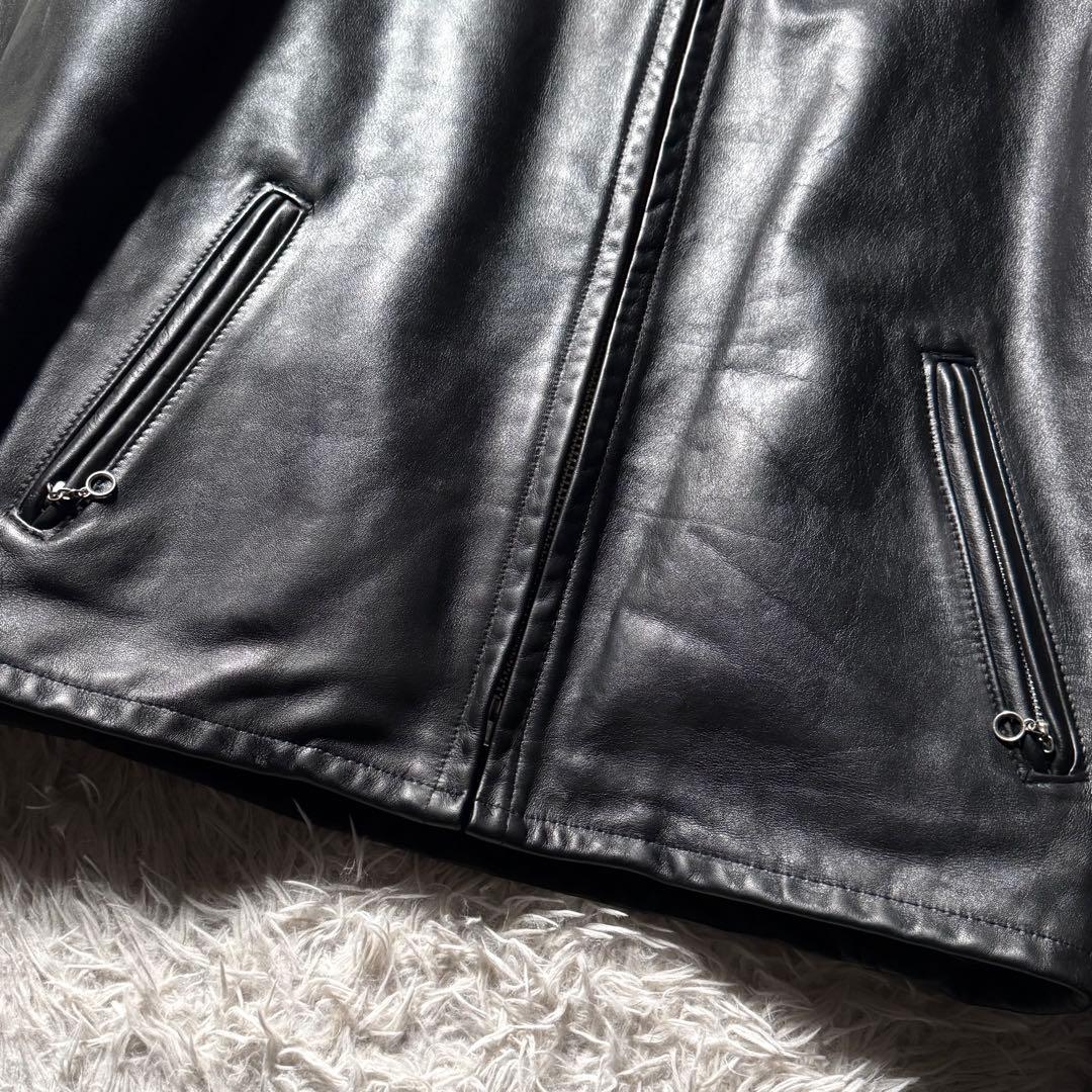 美品/希少✨schott トラッカージャケット　652 本革　ブラック　40