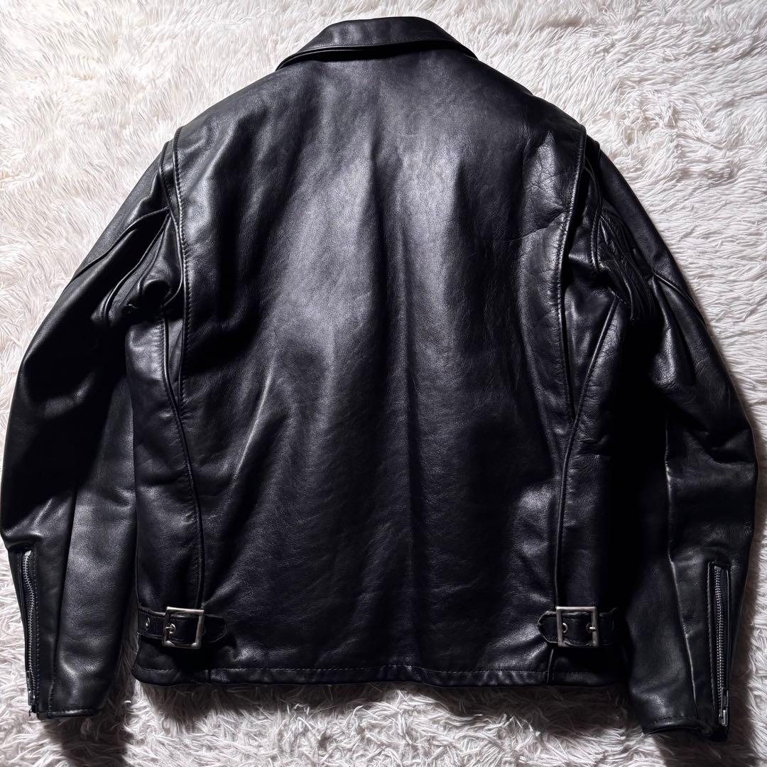 美品/希少✨schott トラッカージャケット　652 本革　ブラック　40